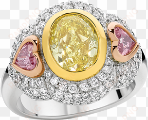 previous - trilogy rings pink diamonds