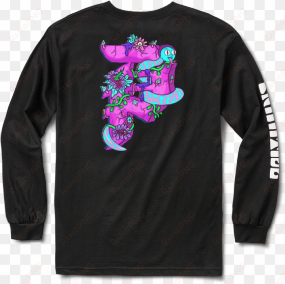 primitive x rick & morty dirty p long sleeve tee black - primitive rick y morty