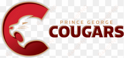 prince george cougars horizontal logo - prince george cougars