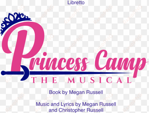 princess camp the musical by megan russell and christopher - graphic design