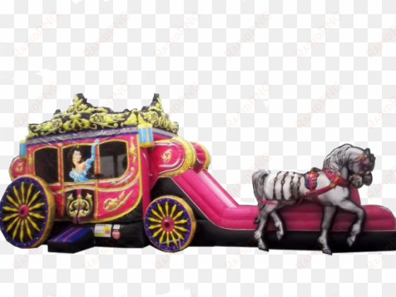princess carriage with horses - horse