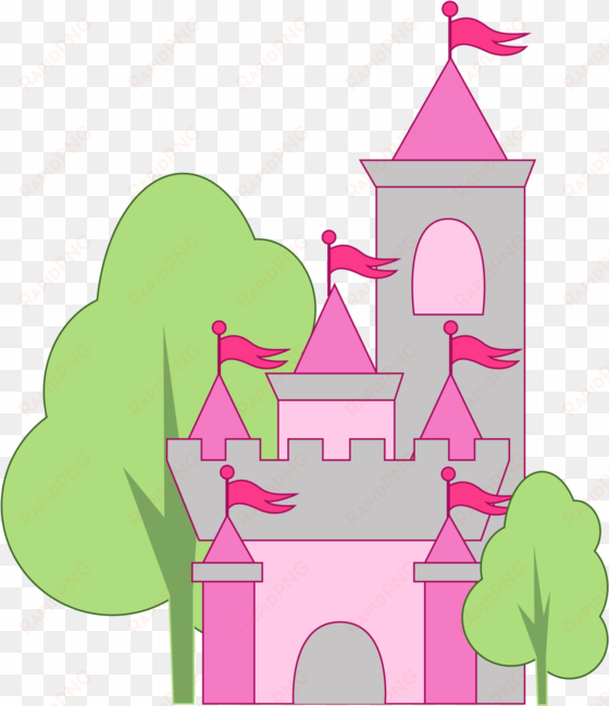 princess castle clipart - free castle clip art