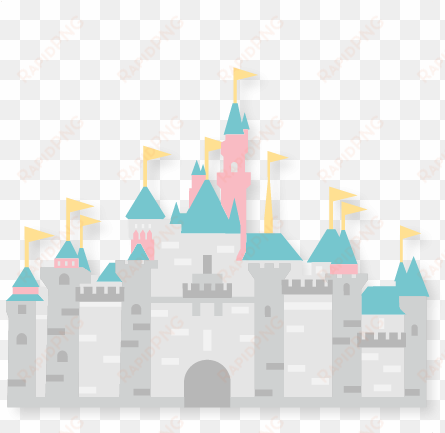 princess castle svg scrapbook cut file cute clipart - cute disney castle png