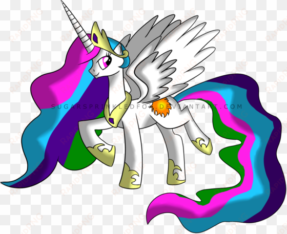 princess celestia - cartoon