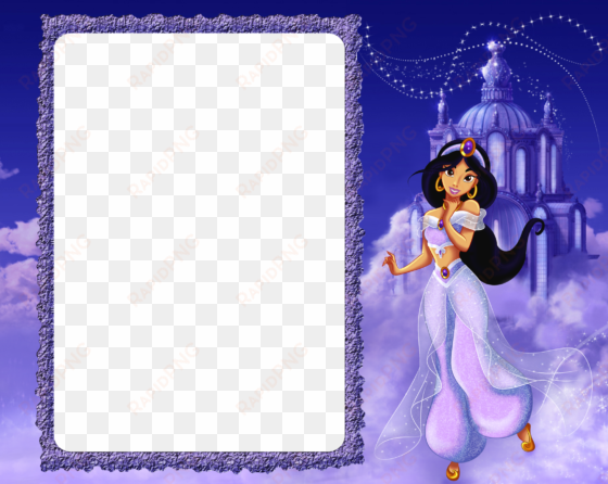 princess jasmine photo frame