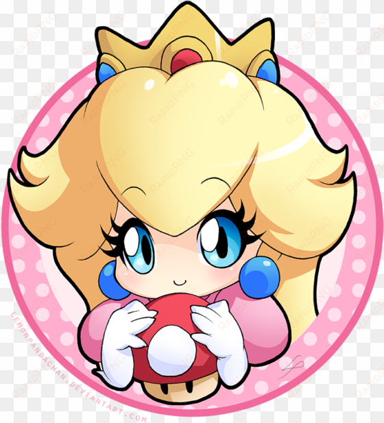 princess peach by lemonpandachan - princess peach