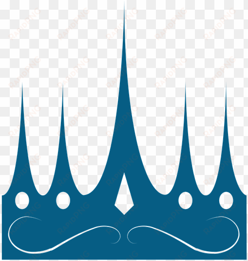 Princess Ruffle Pants Turquoise Teal Blue Silver Crown - Brack Logo Throw Blanket transparent png image