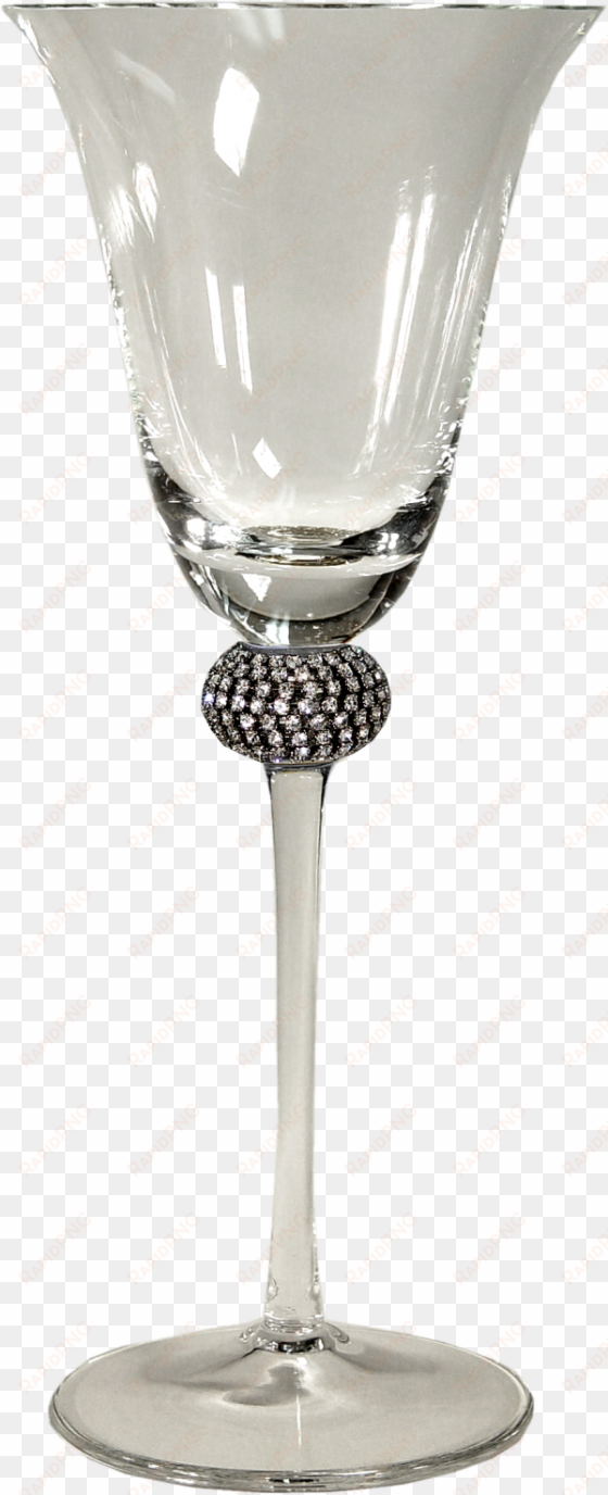 princess wine/water goblet - alan lee collection swarovski gold jeweled princess