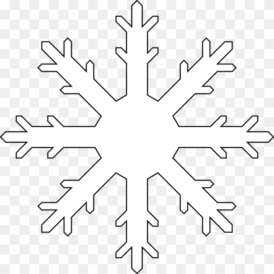 printable snowflake colouring sheet or snowflake template - snowflake drawing png