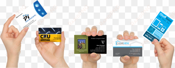 printing business cards png