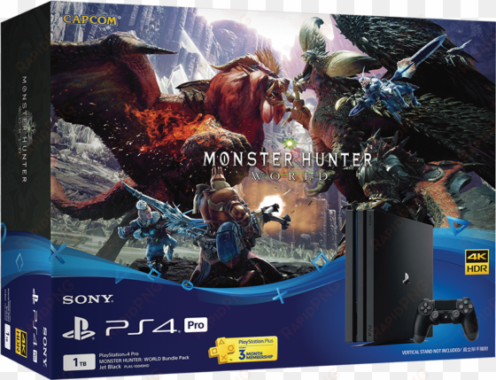 product name, playstation®4 pro monster hunter - ps4 pro monster hunter world bundle