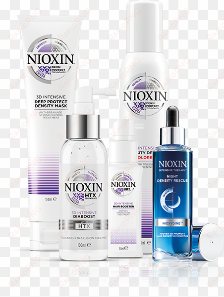 products for specific thinning problems - nioxin night density rescue intensive treatment 70ml