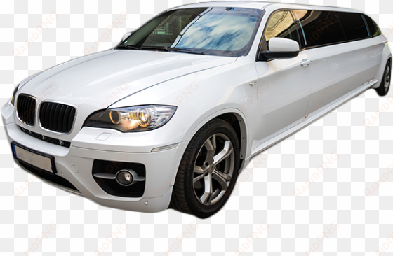 professional limousine and car transport service - bmw x6 white 2009