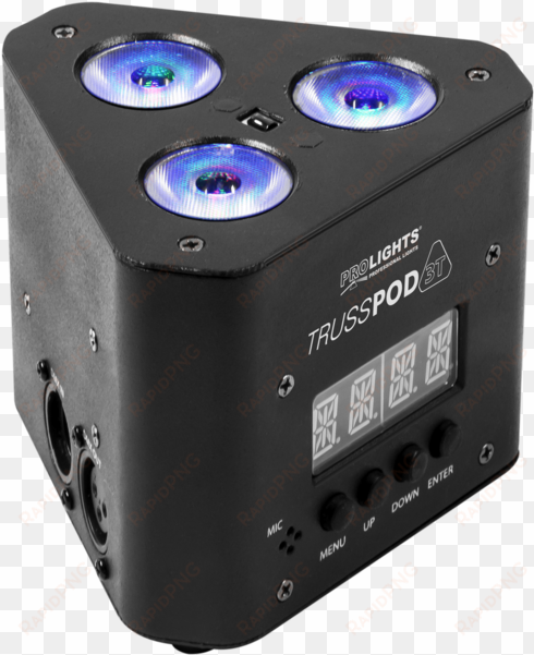 prolights trusspod3bat 3 x 3w led par - truss led