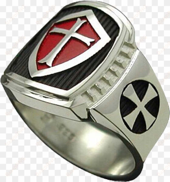 prolinedesigns knights templar masonic cross ring in