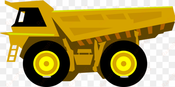proud member of the used truck association - dump truck vector png