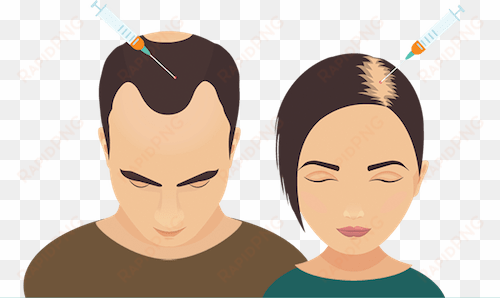 prp hair loss - stop hair loss cartoon