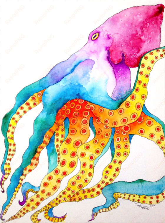 psychedelic tentacles - illustration