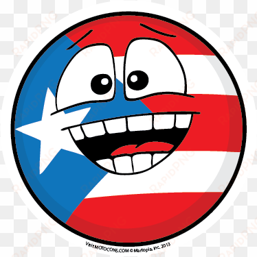 Puerto Rico Flag Emoji, Puerto Rican Flag, Emoji Stickers, - Puerto Rican Emoji transparent png image