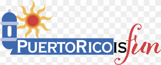 puerto rico is fun logo png transparent - puerto rico