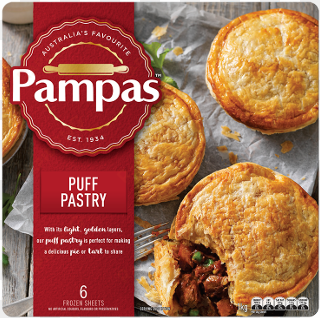 puff pastry 6 sheets - pampas puff pastry sheet