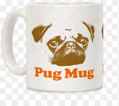 pug coffee mug - im allergic to the payload