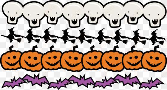 pumpkin border png - halloween border no background