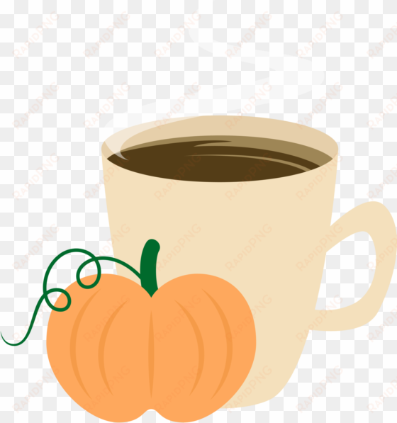 pumpkin spice latte clipart