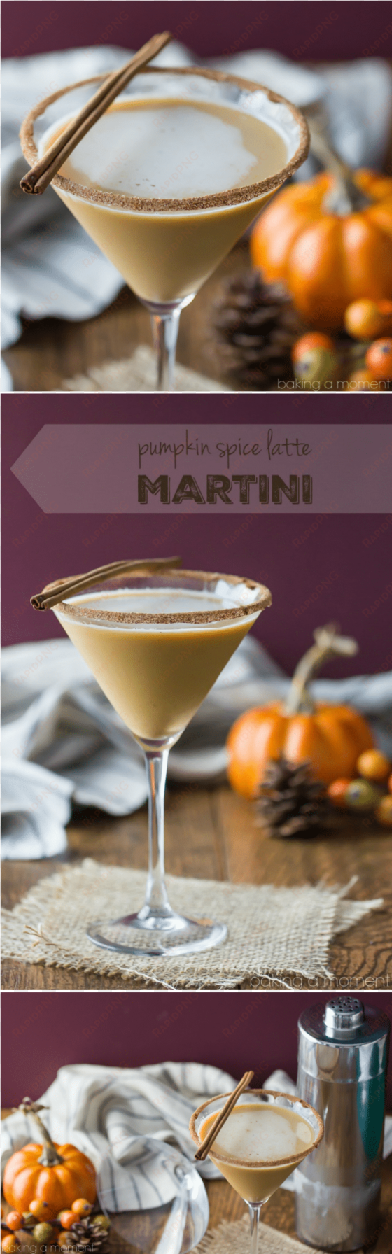 pumpkin spice latte martini- loved this drink so much - pumpkin spice latte