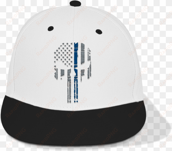 punisher skull hat white - baseball cap