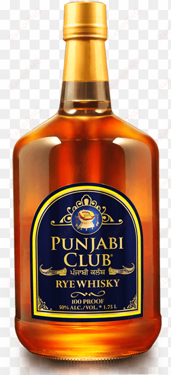 punjabi club rye whisky - rye whisky bottle