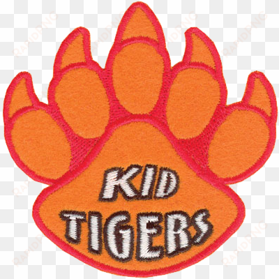 purchase kid tiger paw print patch