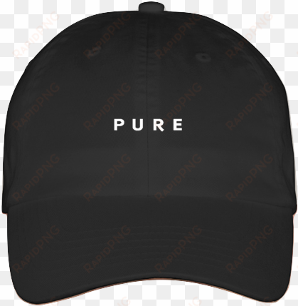 pure hat black very rare 100% cotton made in - teka