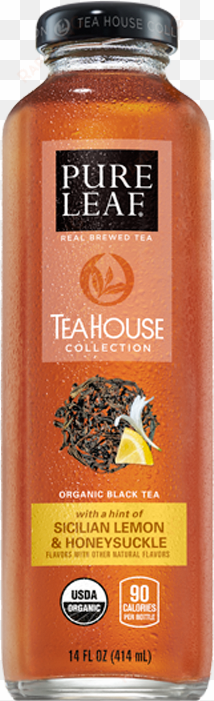 pure leaf tea house collection sicilian lemon & honeysuckle - pure leaf tea house strawberry mint