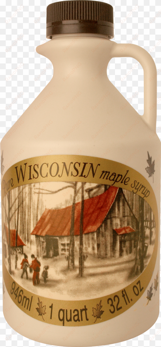 pure wisconsin maple syrup 1 quart - sleeping bear farms maple syrup 16 oz. pint - case