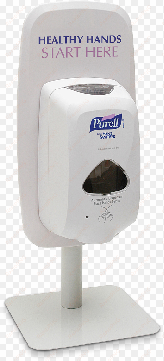 purell® hand sanitizer foam - purell tabletop sanitizer stand, 1200ml, foam/gel,