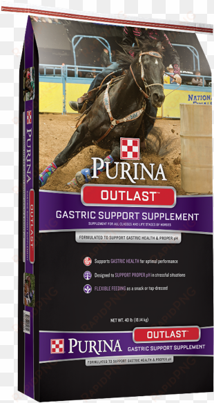 purina outlast gastric support supplement for horses - purina outlast
