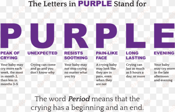 purple-acro - period of purple crying