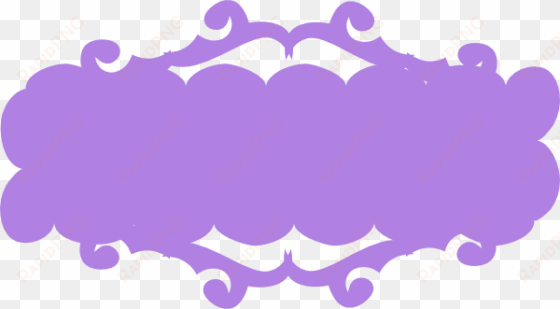purple banner ribbon png