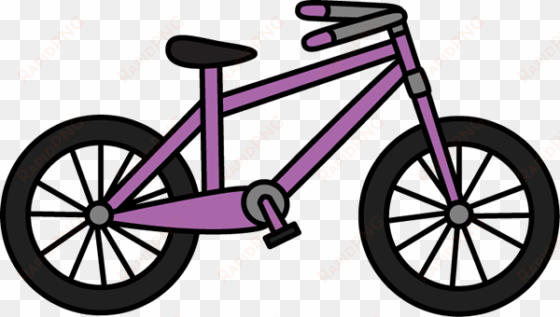 purple bike clipart clipart library stock - ride a bicycle cartoon