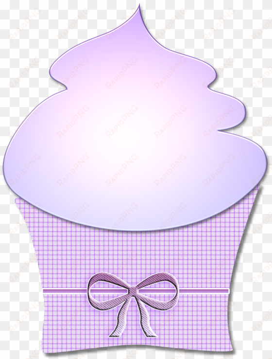 purple cupcake clip art - lamp