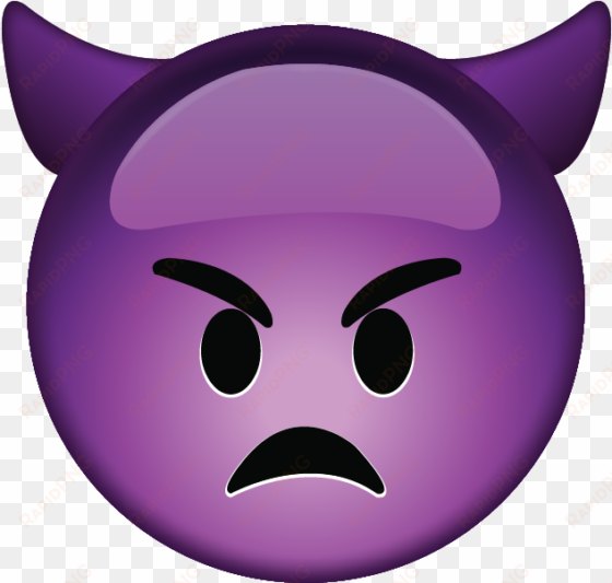 purple devil emoji