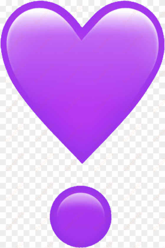Purple Emoji Heart Freetouse Freetoedit Remixit Remixme - 💜 Emoji transparent png image