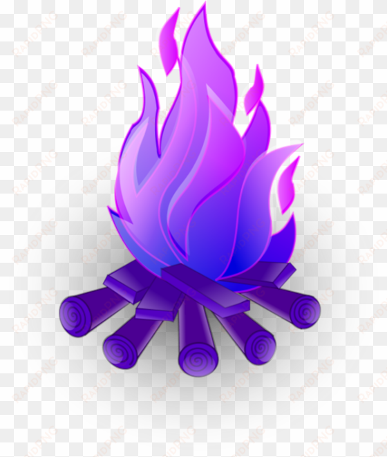 purple fire clipart - pink fire clip art