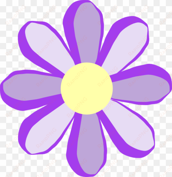 purple flower clip art at clker - flower animation