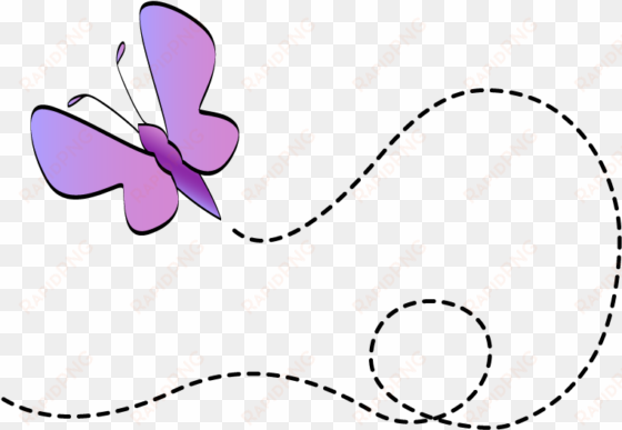 purple flower clipart butterfly clip - butterfly clip art flying