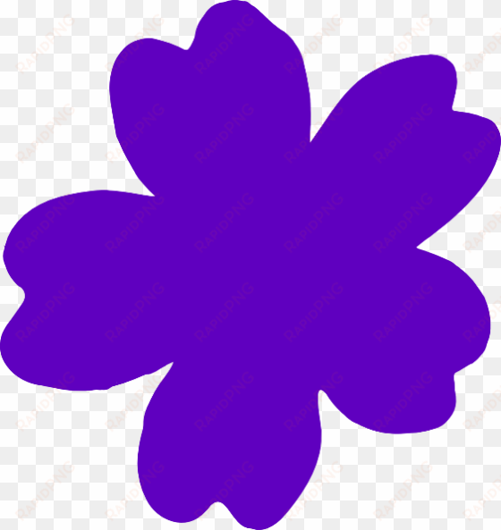 purple flower clipart flower symbol - violet purple flower clipart