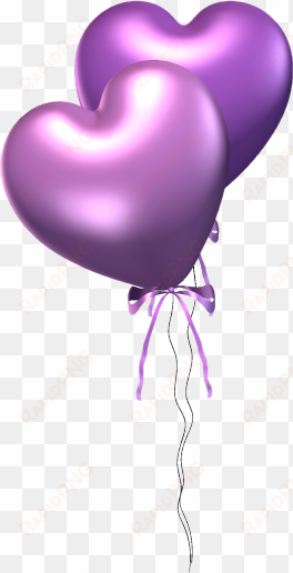purple heart balloons