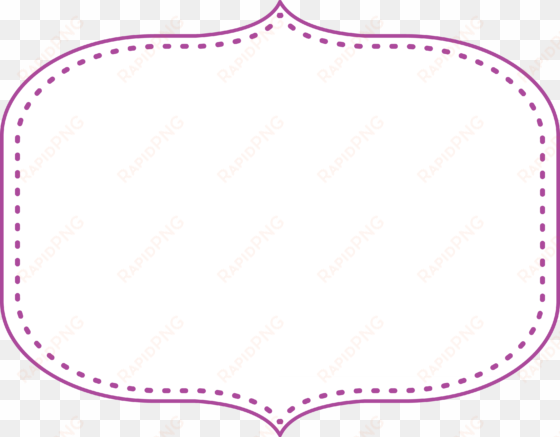 purple label png - vintage fancy label png