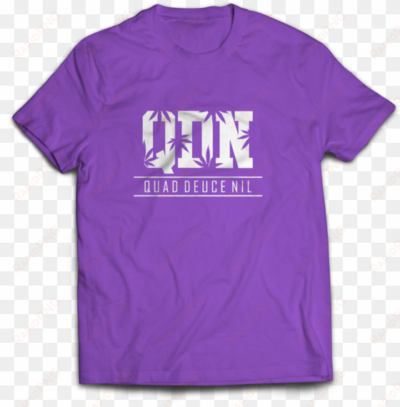 purple leaf logo tee - xebia labs t shirt